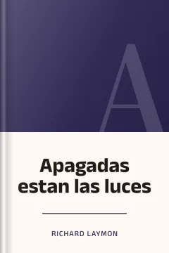 Apagadas estan las luces - Richard Laymon