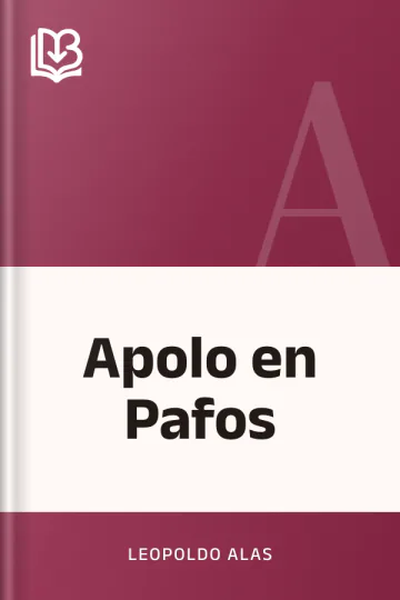 Apolo en Pafos de Leopoldo Alas, portada del libro