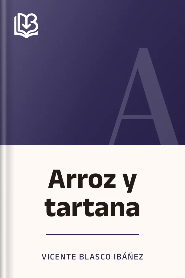 Arroz y tartana de Vicente Blasco Ibáñez, portada del libro