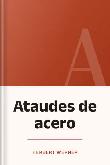 Ataudes de acero de Herbert Werner, portada del libro