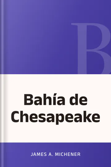 Bahía de Chesapeake de James A Michener, portada del libro