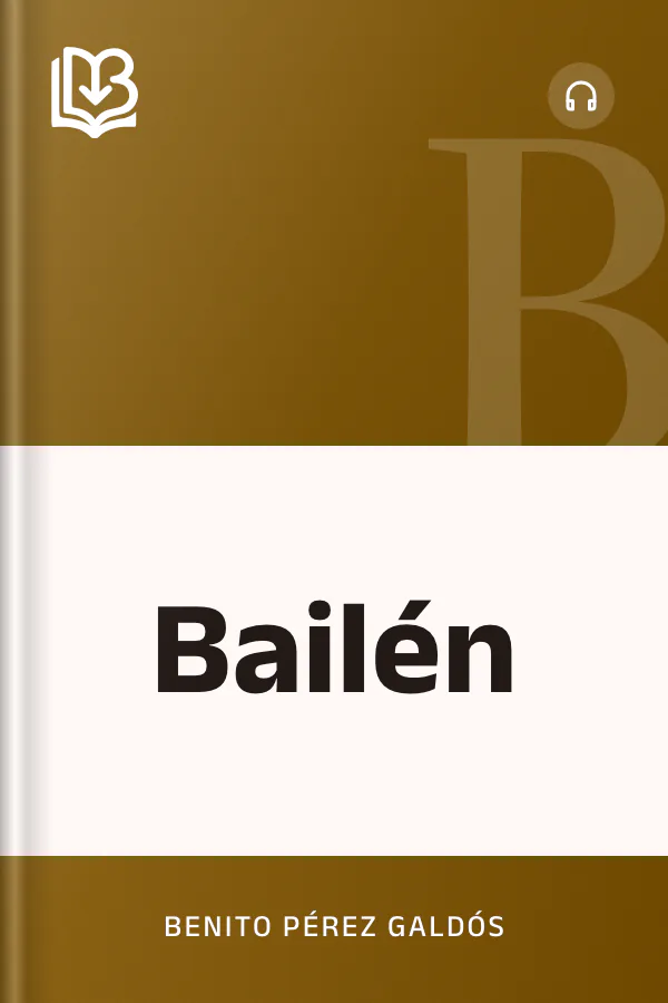 Bailén de Benito Pérez Galdós, portada del libro