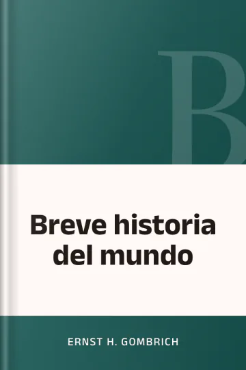 Breve historia del mundo de Ernst H. Gombrich, portada del libro