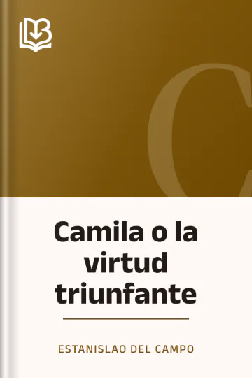 Camila o la virtud triunfante de Estanislao del Campo, portada del libro