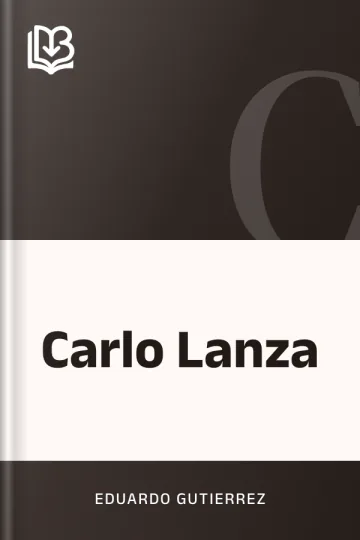 Carlo Lanza de Eduardo Gutierrez, portada del libro