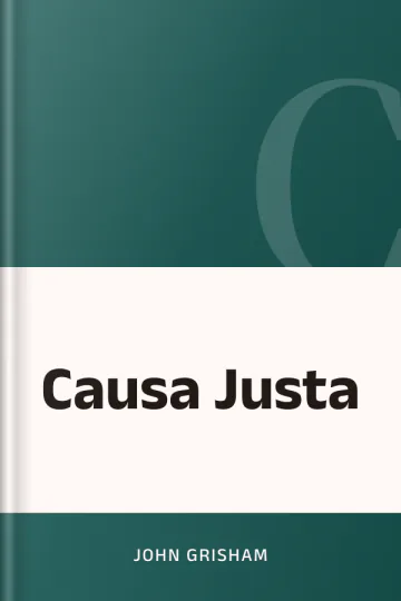 Causa Justa de John Grisham, portada del libro