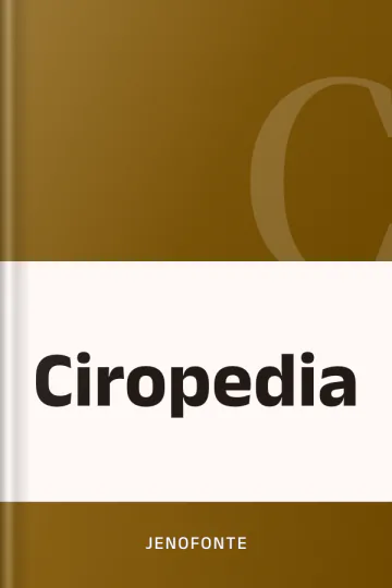 Ciropedia de Jenofonte, portada del libro