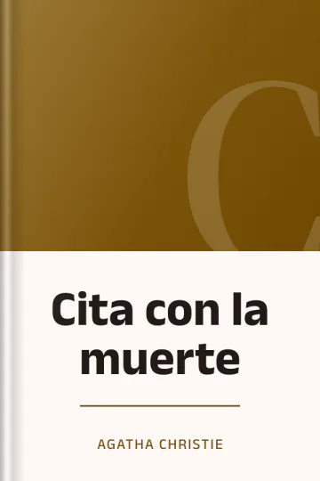 Cita con la muerte de Agatha Christie, portada del libro