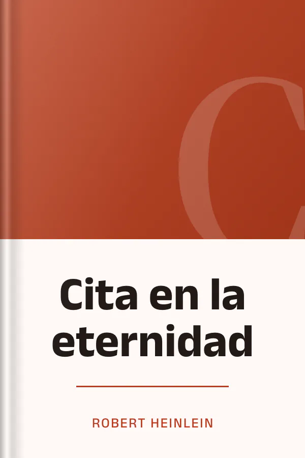 Cita en la eternidad de Robert Heinlein, portada del libro