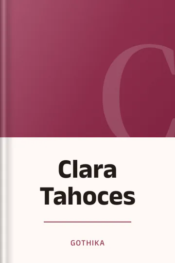 Clara Tahoces de Gothika, portada del libro