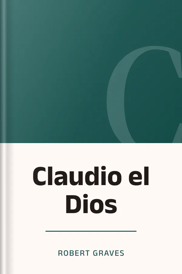 Claudio el Dios de Robert Graves, portada del libro