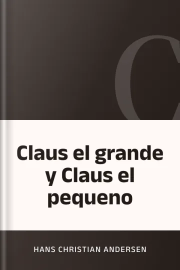 Claus el grande y Claus el pequeno de Hans Christian Andersen, portada del libro