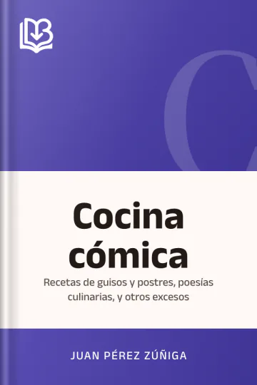 Cocina cómica de Juan Pérez Zúñiga, portada del libro