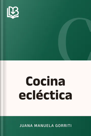 Cocina ecléctica de Juana Manuela Gorriti, portada del libro