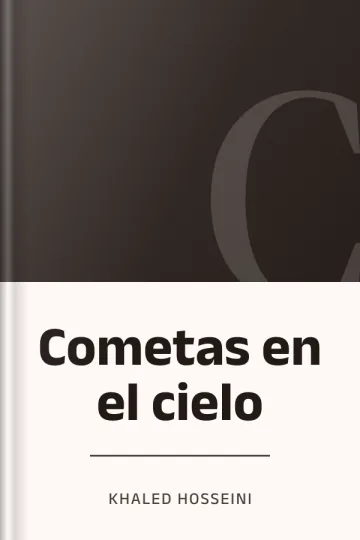 Cometas en el cielo de Khaled Hosseini, portada del libro