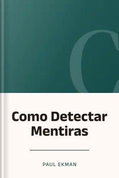 Como Detectar Mentiras - Paul Ekman