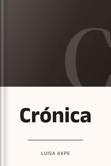 Crónica de Luisa Axpe, portada del libro