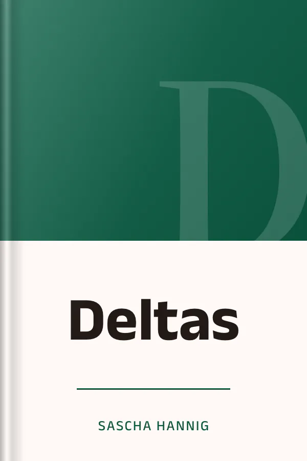 Deltas de Sascha Hannig, portada del libro