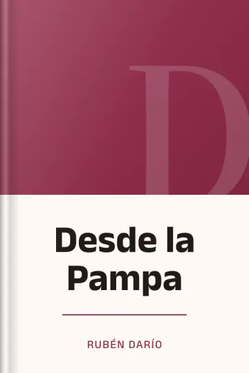 Desde la Pampa de Rubén Darío, portada del libro