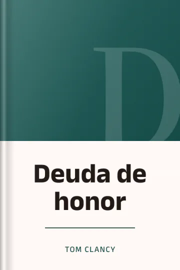 Deuda de honor de Tom Clancy, portada del libro