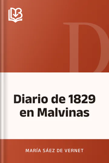 Diario de 1829 en Malvinas de María Sáez de Vernet, portada del libro