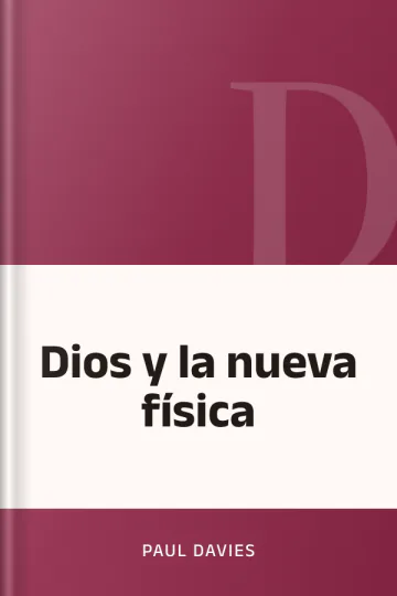 Dios y la nueva física de Paul Davies, portada del libro