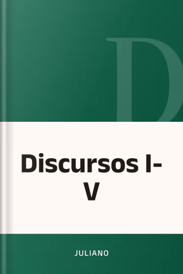 Discursos I-V de Juliano, portada del libro
