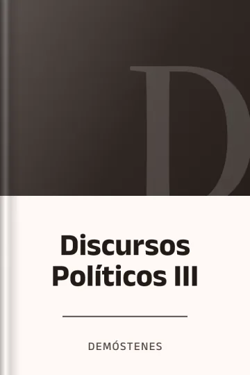 Discursos Políticos III de Demóstenes, portada del libro