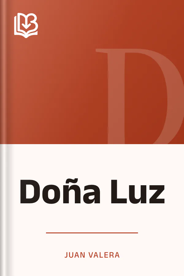 Doña Luz de Juan Valera, portada del libro