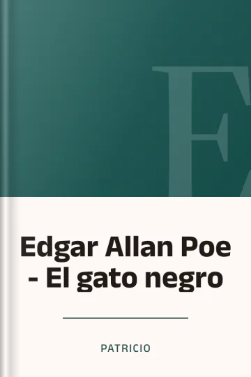 Edgar Allan Poe - El gato negro de Patricio, portada del libro