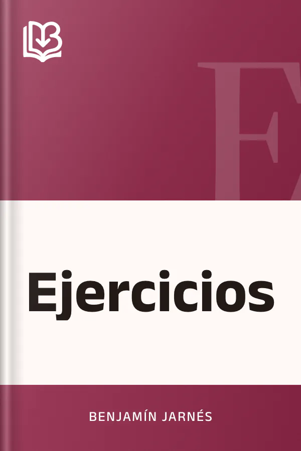 Ejercicios de Benjamín Jarnés, portada del libro