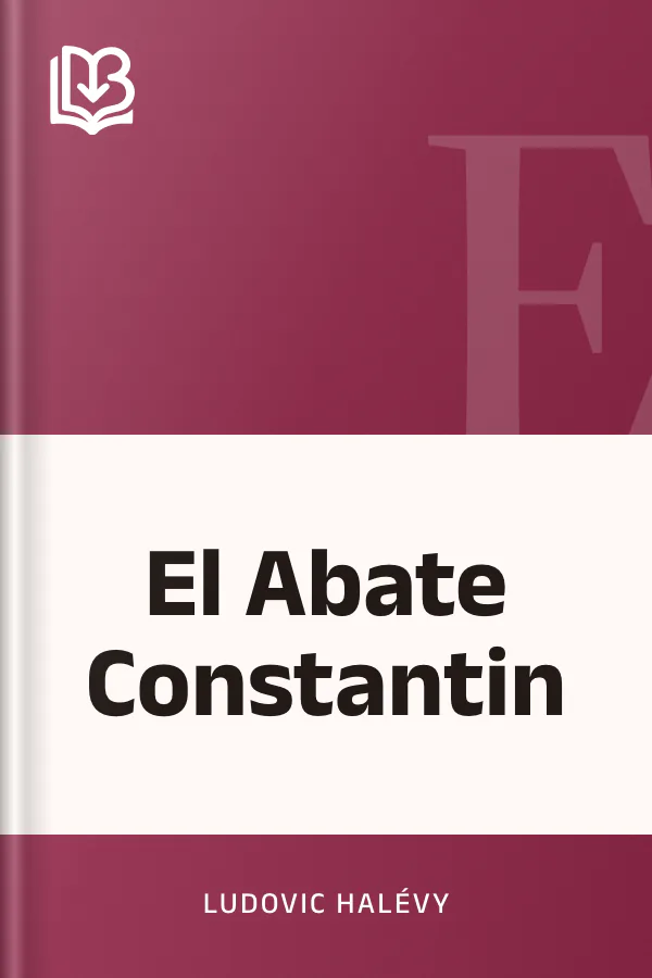 El Abate Constantin de Ludovic Halévy, portada del libro