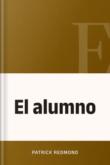 El alumno de Patrick Redmond, portada del libro