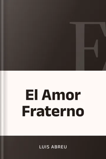 El Amor Fraterno de Luis Abreu, portada del libro