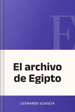 El archivo de Egipto - Leonardo Sciascia