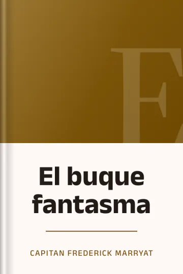 El buque fantasma de Capitan Frederick Marryat, portada del libro