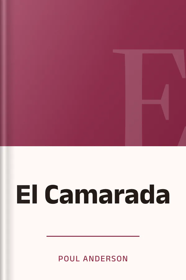 El Camarada de Poul Anderson, portada del libro