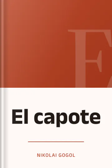 El capote de Nikolai Gogol, portada del libro