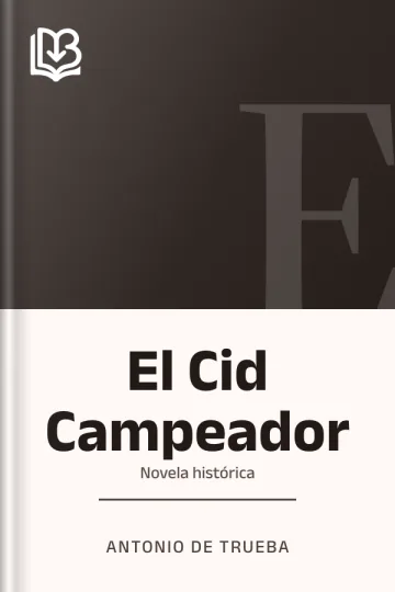El Cid Campeador de Antonio de Trueba, portada del libro