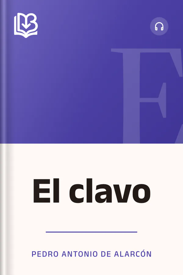 El clavo de Pedro Antonio de Alarcón, portada del libro