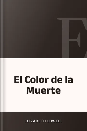 El Color de la Muerte de Elizabeth Lowell, portada del libro