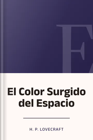 El Color Surgido del Espacio de H. P Lovecraft, portada del libro