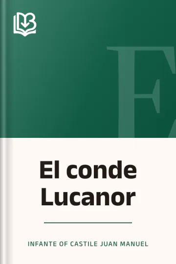 El conde Lucanor de Infante of Castile Juan Manuel, portada del libro