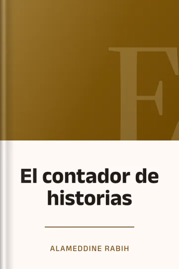 El contador de historias de Alameddine Rabih, portada del libro