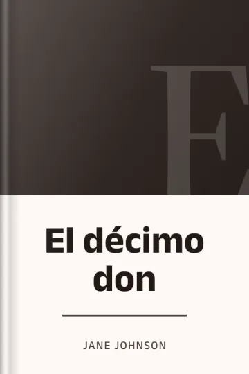 El décimo don de Jane Johnson, portada del libro