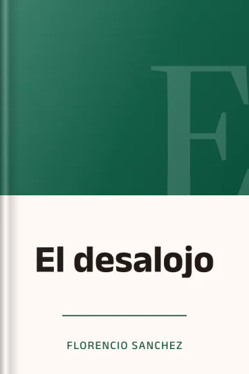 El desalojo de Florencio Sanchez, portada del libro