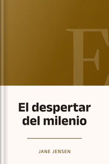 El despertar del milenio de Jane Jensen, portada del libro