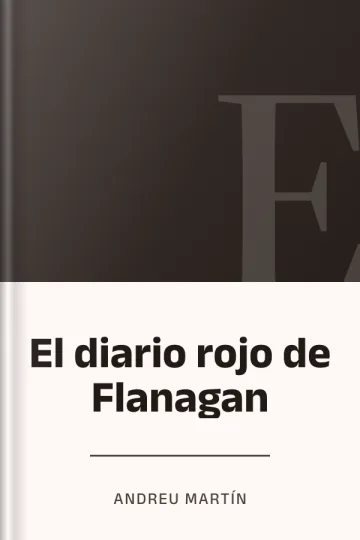 El diario rojo de Flanagan de Andreu Martín, portada del libro