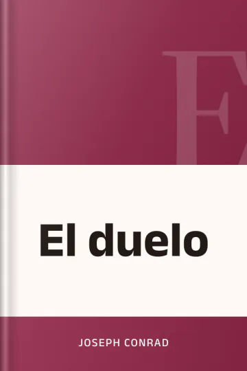 El duelo de Joseph Conrad, portada del libro