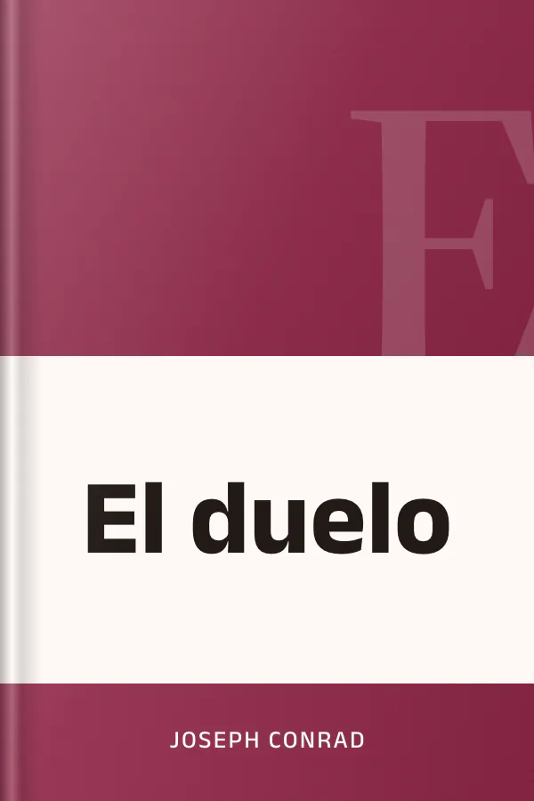 El duelo de Joseph Conrad, portada del libro